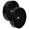 vhbw 2 x activated carbon filter compatible with Gorenje DKF2500M,
