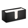 Homdat Simple Design Acrylic Tissue Box Rectangular 27.5x12.7x10.5 cm, Facial