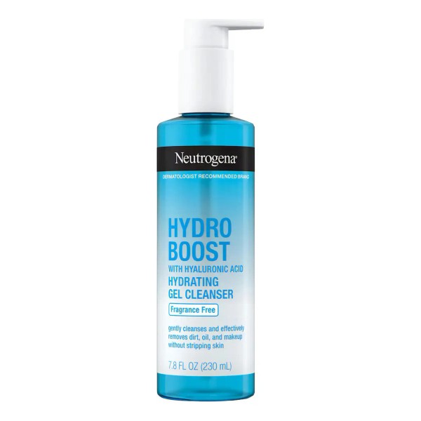 Neutrogena Hydro Boost Limpiador Facial Hidratante Sin Fragancia, 230 ml