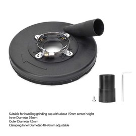 Angle Grinder Dust Shroud, 7 Inch Concrete Grinding Cover, for 230Mm Angle Grinder Installing Grinding Cup 180Mm