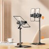 Angle Height Adjustable Phone Holder for Desk (9-15") Aluminum Alloy