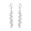 Wedding Earrings for Women Cubic Zirconia Dangle Bridal Marquise Earrings