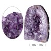 Nupuyai Natural Amethyst Crystal Quartz Cluster, Mineral Geode Druzy Specimen