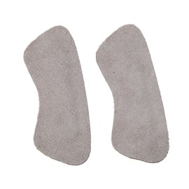 PEDIMEND Anti Slip Soft Suede Leather Heel Grips Shoe Liner Pad Insole Protector - Prevent Blisters - Help to Reduce Shoe Injuries, Skin Irritation - Reduce Shoe Rubbing - (Two Pairs)