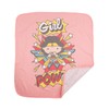 Baby Creysi Collection Sábana, Reversible Unisex Bebé, Rosa (Pink), Talla