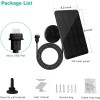 EverExceed Solar Panel for Blink Outdoor Camera, 2W Power Supply,