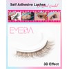 Brown Self Adhesive Glueless Lashes - False Eyelashes Waterproof Natural