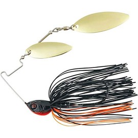 Sakura SAPLF50041-2-JC5 Cajun Spinnerbait Dw 1-2 Oz 14G Black Jack