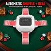 Automatic Card Shuffler and Dealer, 2400mAh Rechargeable 360° Poker Machine
