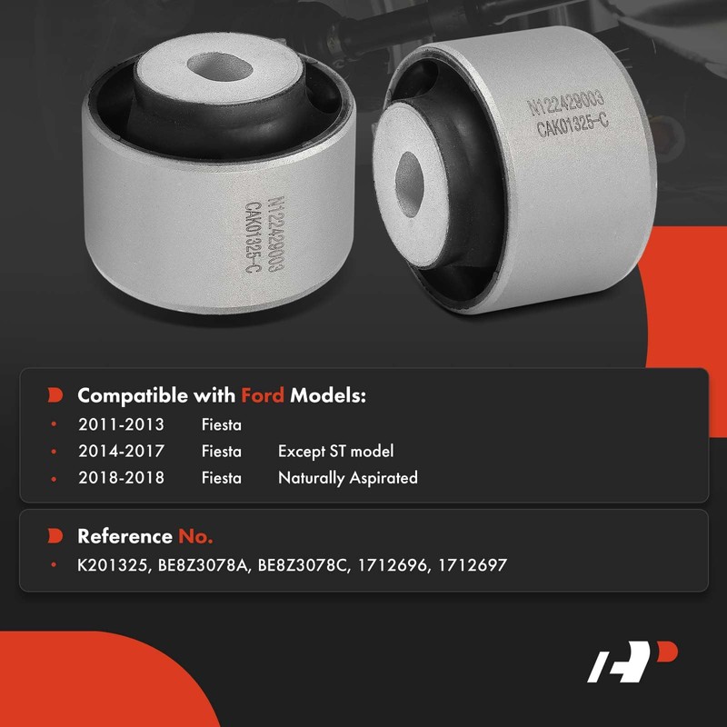 A-Premium 2 x Front Lower Rearward Control Arm Bushing Kit,