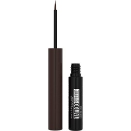 Maybelline TattooStudio Liquid Ink Liner hasta 36 horas de uso, resistente al sudor, resistente a las manchas, sin ensuciar, maquillaje delineador de ojos líquido de larga duración, marrón henna