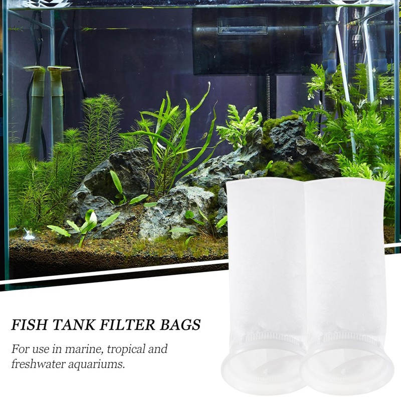 iplusmile Aquarium Filter Socks 200 µm Made of PP Pack