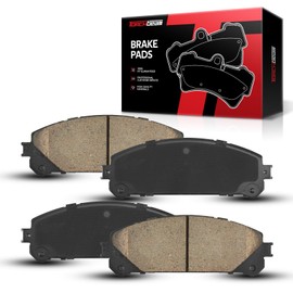 Torchbeam Front Disc Ceramic Brake Pads Kit Fits2008-2019 Toyota Highlander, 2011-2023 Toyota Sienna, 2010-2022 Lexus RX350, 2018-2021 Lexus NX300,4pcs Automotive Replacement Brake Pads,D1324