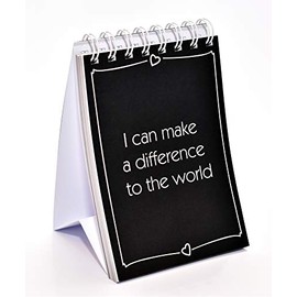 52 Positive Affirmation Desktop Cards To Help You Live a More Mindful Life & Manifest Positive Thoughts (Black and White)