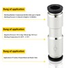Yoebor 3/8" OD Check Valve Push to Connect One Way