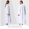 MyGradDay Unisex Matte Graduation Gown, Choir Robe for Church, Pulpit