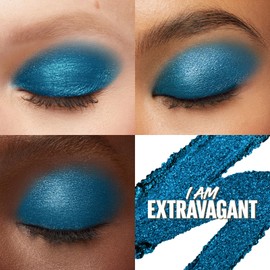 Maybelline Color Tattoo Longwear Multi-Use Eye Shadow Stix, Eye Makeup, Extravagant, Blue, 1.4 g