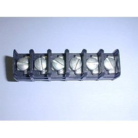 LC6-P102-06 6 Position Single Row PCB Barrier Block (1 piece)