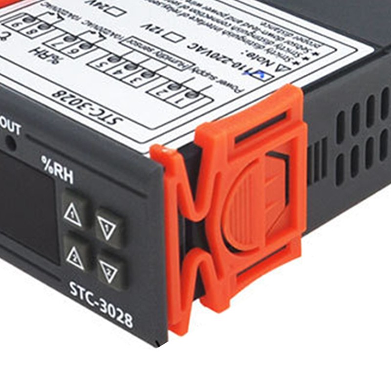 Digital Temperature Humidity Controller ‑20℃ to +80℃ 00% RH to