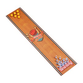 Perfeclan Mini Tabletop Bowling Game Set,Desk Toy Portable Party Favor Desktop Bowling with Balls and Pins for Birthday Travel Children