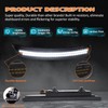 Dynamic White LED Side Marker Light Compatible with Dodge Charger
