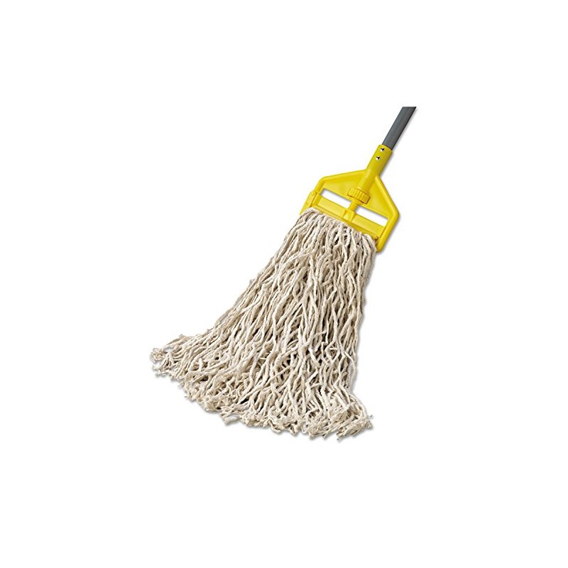 Rubbermaid Commercial RCP V118 RCPV118 Economy Cut-End Cotton Wet Mop