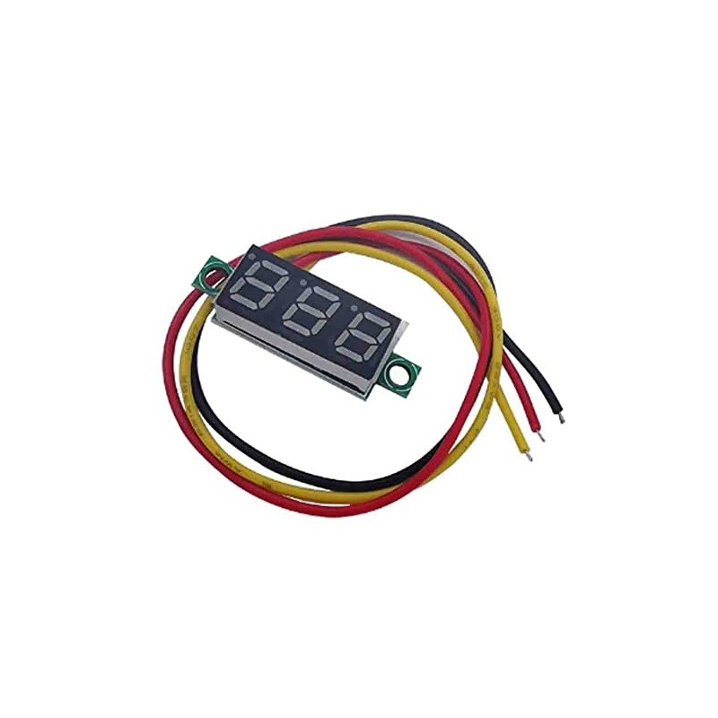 5pcs 0.36 inch Digital Voltmeter DC 0-32V 3 Lines Digital