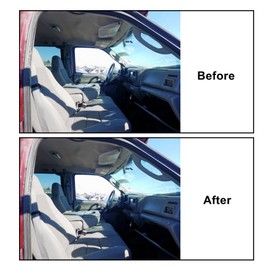 Priprilod Gray Cloth Driver Side Bottom Replacement Seat Cover Compatible with Ford F250 F350 F450 F550 2003 2004 2005 2006 2007