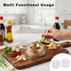 2 Pieces Manual Garlic Twist Press for Garlic, Chili, Onion