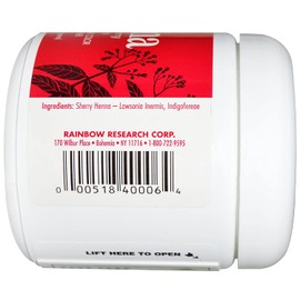 Sherry Henna Rainbow Research 4 oz Powder