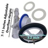 Flush Valve Assembly for Toto THU013P Power Flush Upgrade with