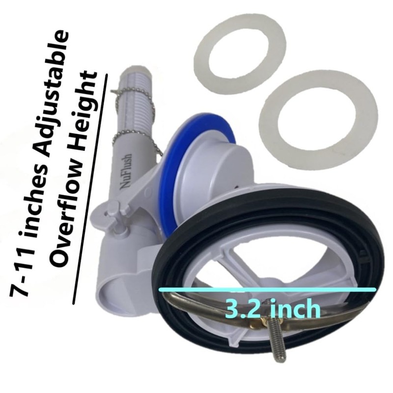 Flush Valve Assembly for Toto THU013P Power Flush Upgrade with