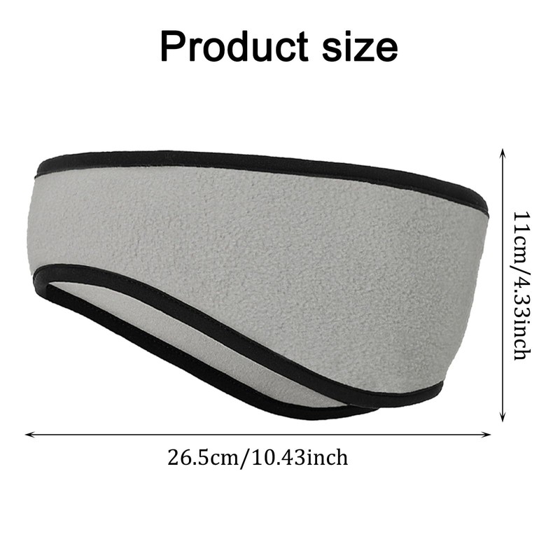 3 Piece Winter Headband Ear Protector,MUNSKT Warm and Comfortable Ear