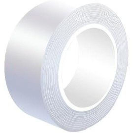 White Elastic Nano Tape Kit, Double-Sided Sticky DIY Craft for Party Decorations, Reusable Sticky Bubble Stress Relief