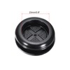 sourcing map Rubber Grommet Round Double-Sided Mount Dia 27 mm