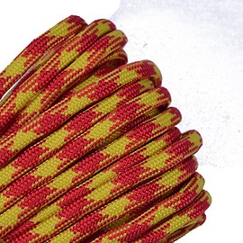 Bored Paracord - 1', 10', 25', 50', 100' Hanks & 250', 1000' Spools of Parachute 550 Cord Type III 7 Strand Paracord Well Over 300 Colors - USMC - 100 Feet
