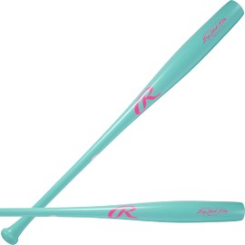 Rawlings | Torpedo Barrel I13 Maple Wood Baseball Bat | Big Stick Elite Collection | Mint/Pink | 31 inch