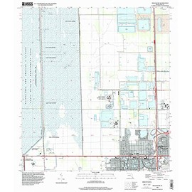YellowMaps Hialeah SW FL topo map, 1:24000 Scale, 7.5 X 7.5 Minute, Historical, 1995, Updated 2000, 26.8 x 23 in - Polypropylene