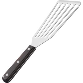 Rainspire Fish Spatula Stainless Steel, Slotted Fish Turner Spatula with Sloped Head Design, Metal Spatula Griddle Spatula For Flipping Delicate Food, Fish, Egg, Patties, Fries