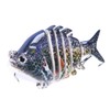 Jointed Fishing Lures,6X Multi-Section Tilapia Swimbait | Fishing Crank Lures