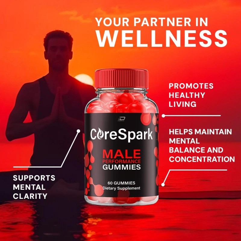 Core Spark (2 Pack) Core Spark Gummies for Men –