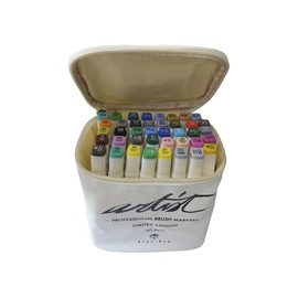 Alex Bog Canvas Luxe Professional Felt Tip Pen Set, Pack of 40, Multi-Colour