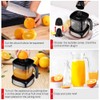 Luukmonde Electric Citrus Juicer 1.2L Large Volume, Orange Juicer with