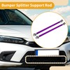 Partuto 2pcs 20cm/7.87in Car Splitter Support Rods Adjustable Front Rear