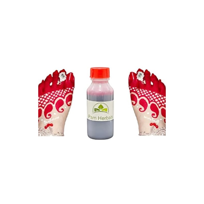 Pam Herbals Alta Red Liquid Dye for Feet and Hands,