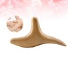 Supvox Trigger Point Massage Wooden Hand Massager Gua Sha Board