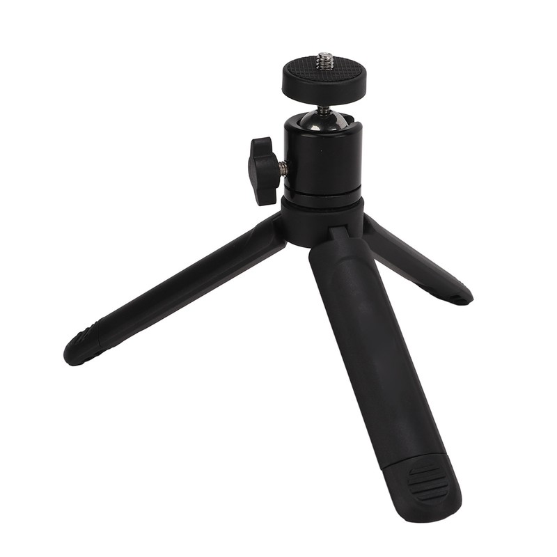 KINGJOY Desktop Tripod 2 Sections Retractable Mini Tripod for Live