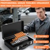 Magnetic Plier Organizer - Expandable Multiple Spacing Modular Tool Box