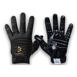 Bionic Beast Mode Guantes para fútbol, negro, 3 x -large