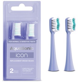 Aquasonic- MEJORA TU RUTINA DIARIA DE CEPILLADO: AquaSonic Icon ha obtenido el sello de aceptación de la Asociación Dental Americana. A diferencia de un cepillo de dientes manual común, Icon es un cep